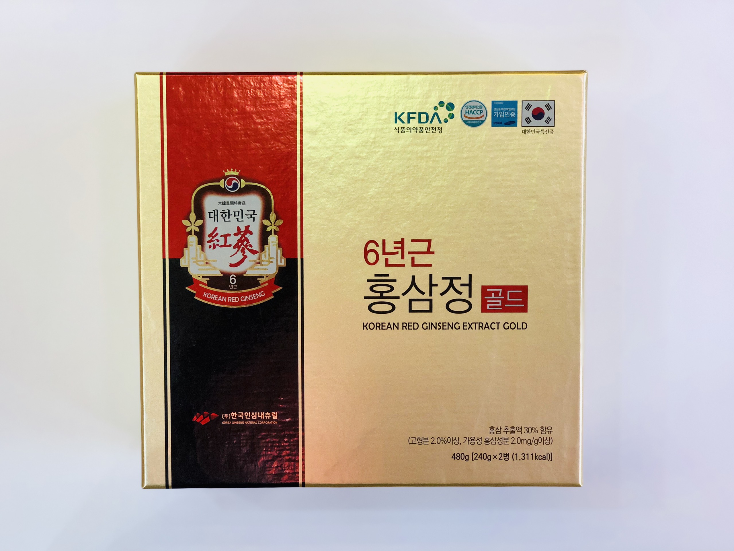 Cao hồng sâm Red Ginseng Extract Gold 2 lọ - Nutri