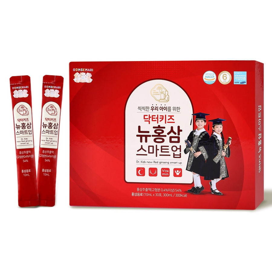 Nước Hồng Sâm Trẻ Em Gomsemari Dr.Kids New Red Ginseng Smart Up